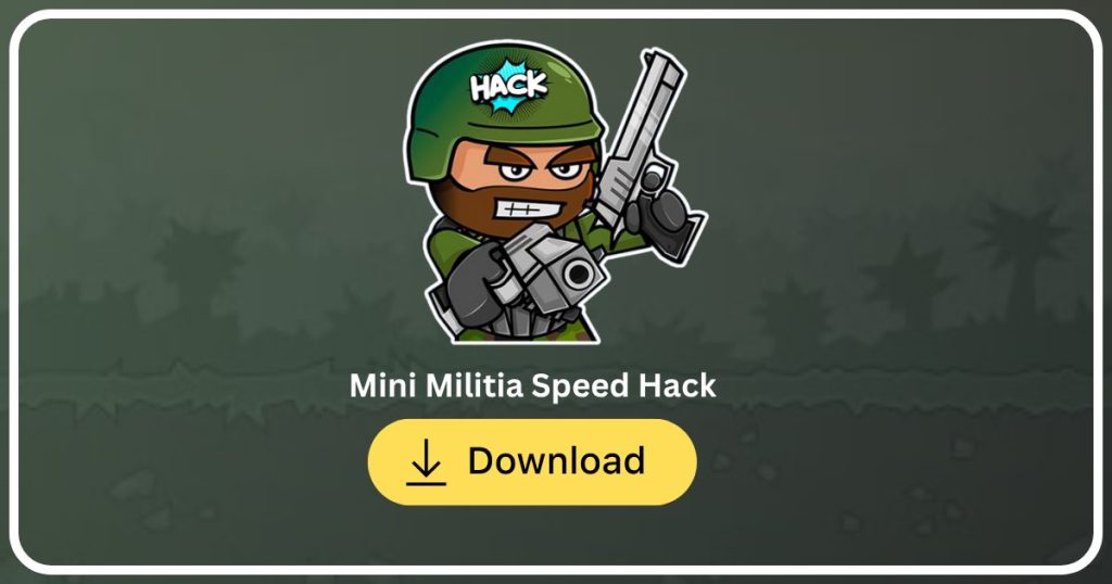 Mini Militia Speed Hack