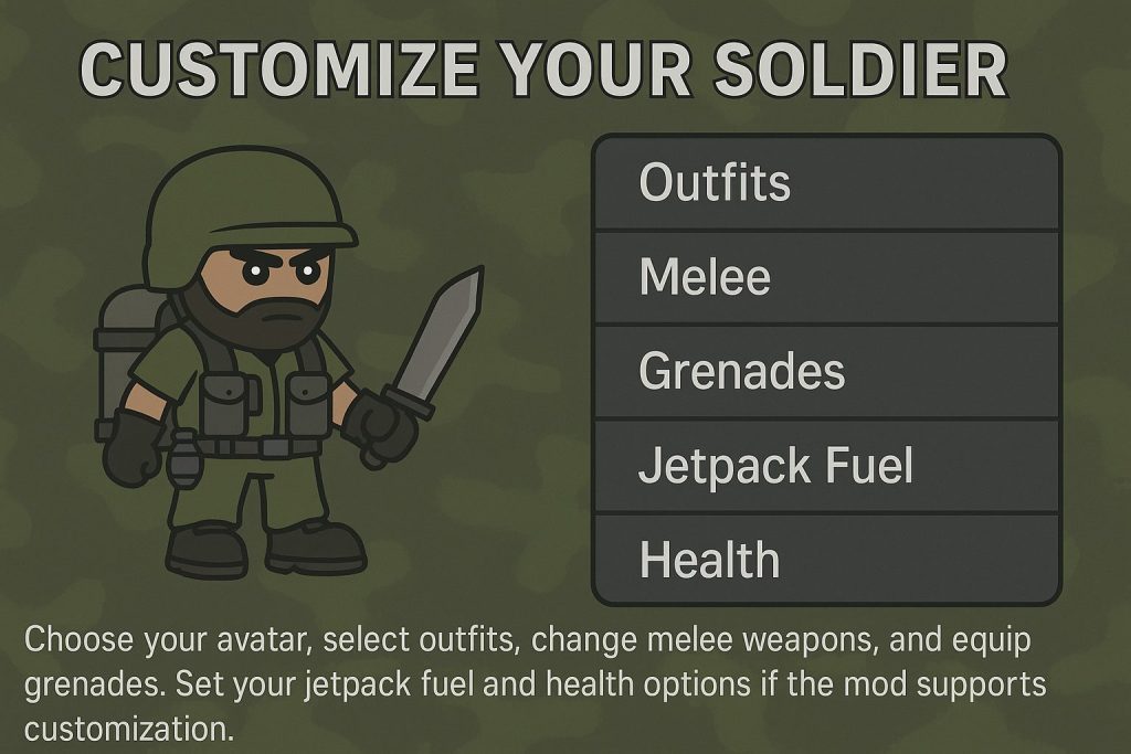Mini Militia All Guns Unlocked Apk Download